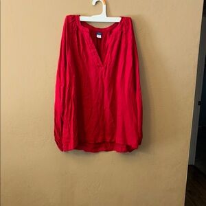 Old Navy Vibrant Red Women's Blouse
